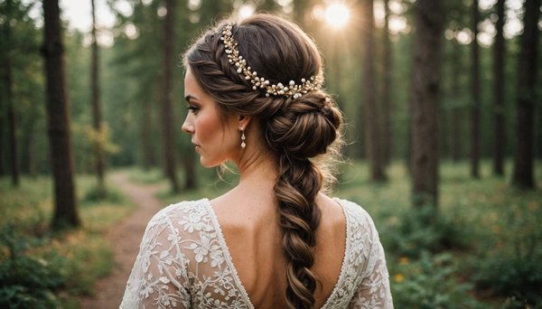 Idées de chignons mariée bohème pour un look enchanteur